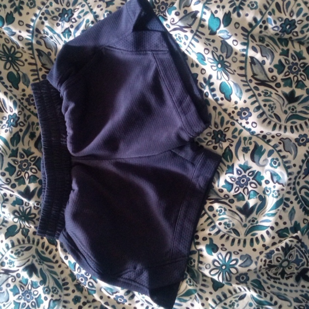 Athletic girls navy blue shorts size XS 4-5